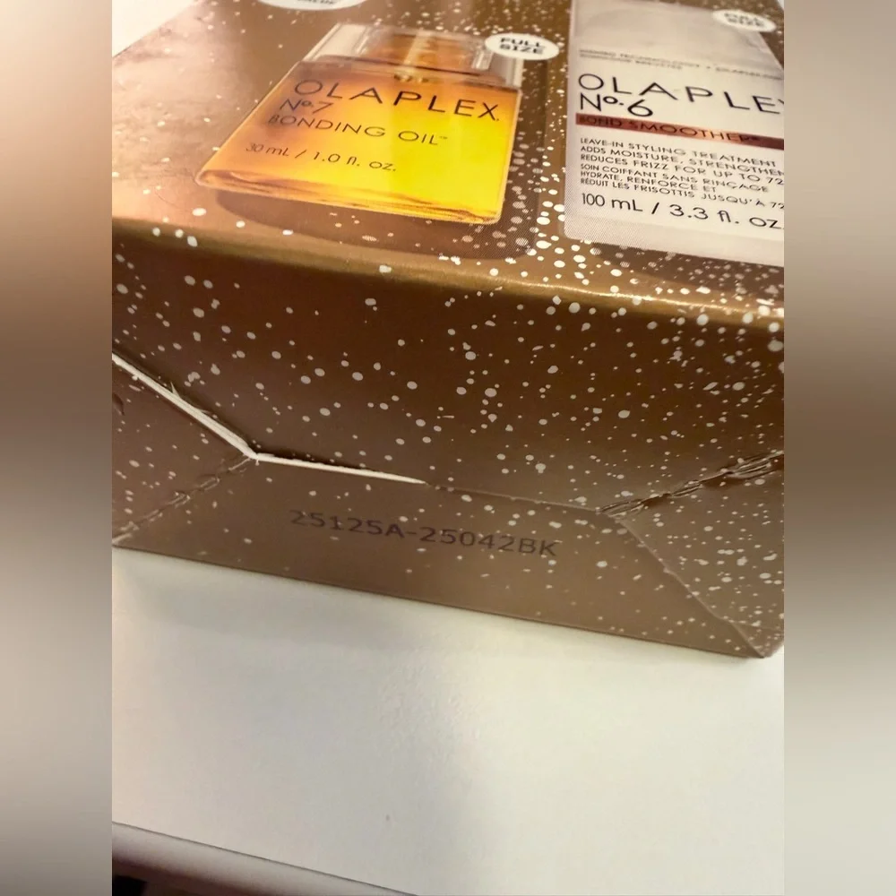 OLAPLEX No. 7 Bonding Oil and No.6 Smoother full size set *NIB*